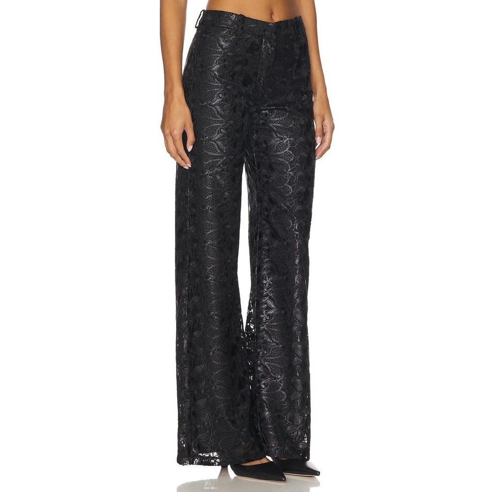 Amanda Uprichard Donahue Pants in Black Size XS Retail $255